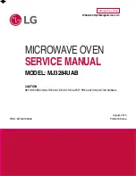 Предварительный просмотр 1 страницы LG MJ3284UAB Service Manual