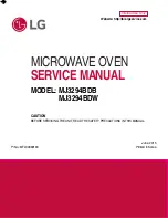 Preview for 1 page of LG MJ3294BDB Service Manual