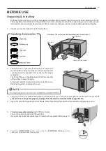 Предварительный просмотр 7 страницы LG MJ3296BFT Owner'S Manual