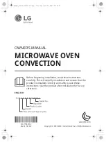 LG MJ3965ACS Owner'S Manual предпросмотр