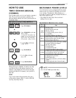 Preview for 13 page of LG MJ3965BPS Owner'S Manual