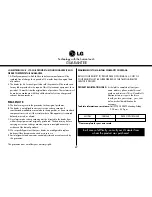 Предварительный просмотр 57 страницы LG MP9289NSD Owner'S Manual