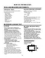 Предварительный просмотр 11 страницы LG MS-1145KYL Service Manual