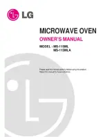 LG MS-115ML Owner'S Manual preview