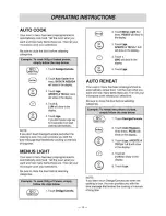 Предварительный просмотр 14 страницы LG MS-115ML Owner'S Manual