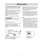 Предварительный просмотр 5 страницы LG MS-1442DB Owner'S Manual