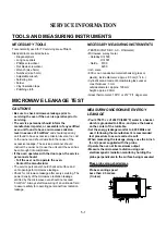 Предварительный просмотр 11 страницы LG MS-1902H Service Manual