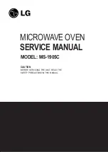 Предварительный просмотр 1 страницы LG MS-1905C Service Manual