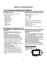 Предварительный просмотр 8 страницы LG MS-1905C Service Manual