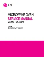 LG MS-1907C Service Manual предпросмотр