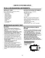 Preview for 2 page of LG MS-1907C Service Manual