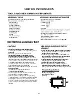 Предварительный просмотр 11 страницы LG MS-1947C Service Manual