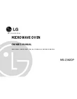 LG MS-2342DP Owner'S Manual предпросмотр