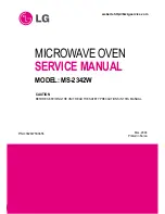 LG MS-2342W Service Manual предпросмотр