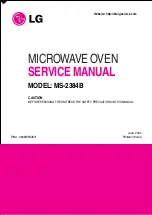 Preview for 1 page of LG MS-2384B User Manual