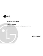 LG MS-2384BL Owner'S Manual предпросмотр