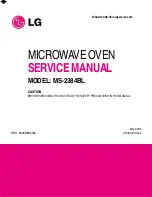 LG MS-2384BL Service Manual предпросмотр