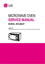 LG MS-2652T Service Manual предпросмотр