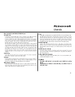 Предварительный просмотр 27 страницы LG MS-2884BL Owner'S Manual