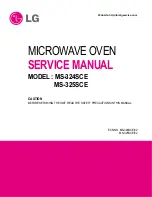 LG MS-324SCE Service Manual preview