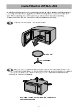 Предварительный просмотр 4 страницы LG MS-3444DP Owner'S Manual & Cooking Manual