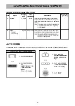 Предварительный просмотр 14 страницы LG MS-3444DP Owner'S Manual & Cooking Manual