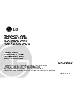 Предварительный просмотр 1 страницы LG MS-4580IX Owner'S Manual