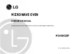 Предварительный просмотр 1 страницы LG MS-4842DP Owner'S Manual