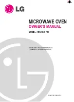 Preview for 1 page of LG MS-5645KR Owner'S Manual