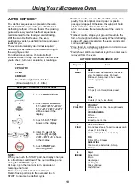 Preview for 18 page of LG MS-5645KR Owner'S Manual