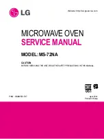 LG MS-72NA Service Manual предпросмотр