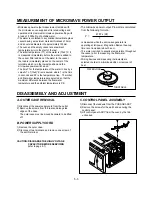 Предварительный просмотр 13 страницы LG MS-74ML Service Manual