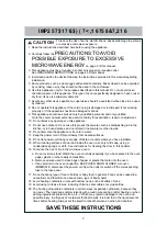 Предварительный просмотр 3 страницы LG MS0741FE Instruction Manual