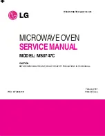 LG MS0747C Service Manual предпросмотр