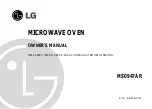 LG MS0947AR Owner'S Manual предпросмотр