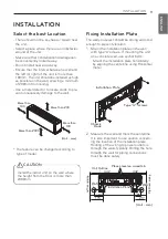 Предварительный просмотр 9 страницы LG MS09AQ Installation Manual