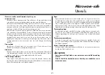 Предварительный просмотр 31 страницы LG MS104 Series Owner'S Manual