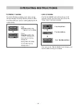 Предварительный просмотр 20 страницы LG MS1682XE Instruction Manual