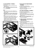 Предварительный просмотр 14 страницы LG MS1949G Service Manual