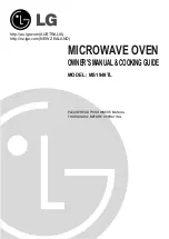 Предварительный просмотр 1 страницы LG MS1949TL Owner'S Manual & Cooking Manual