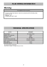 Предварительный просмотр 22 страницы LG MS1949TL Owner'S Manual & Cooking Manual