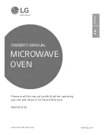 LG MS2021CW Owner'S Manual preview