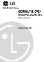 LG MS2348XR Owner'S Manual & Cooking Manual предпросмотр