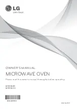 LG MS2540SRB Owner'S Manual предпросмотр