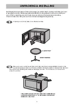 Предварительный просмотр 4 страницы LG MS2540SRB Owner'S Manual