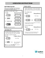 Предварительный просмотр 7 страницы LG MS2548GR Owner'S Manual & Cooking Manual