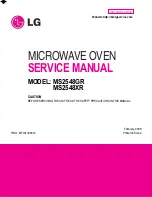 LG MS2548GR Service Manual предпросмотр