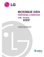 Предварительный просмотр 1 страницы LG MS3446VRB Owner'S Manual & Cooking Manual