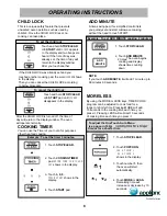 Предварительный просмотр 8 страницы LG MS3446VRB Owner'S Manual & Cooking Manual