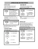 Предварительный просмотр 8 страницы LG MS3840SR Owner'S Manual